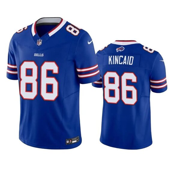 Mens Youths Kids Womens 86 Dalton Kincaid Royal Vapor Stitched Jersey